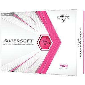 Callaway Supersoft Golf Ball - Matte Pink