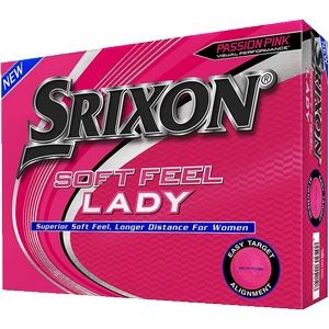 Srixon® Soft Feel Lady Golf Ball - Pink