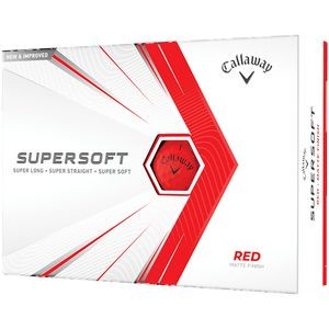 Callaway® Supersoft Golf Ball - Matte Red