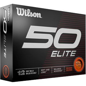 Wilson Staff® Fifty Elite Golf Ball - Orange