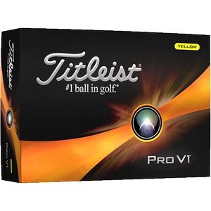 Titleist Pro V1 Golf Ball - Yellow (IN HOUSE)