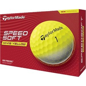 Taylormade® Speed Soft Golf Ball - Yellow (IN HOUSE)