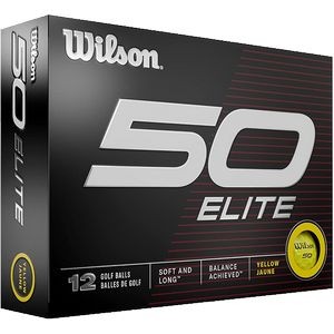 Wilson Staff® Fifty Elite Golf Ball - Yellow