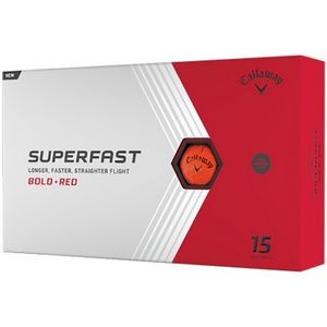 Callaway SuperFast Golf Ball - 15 Ball Pack Red