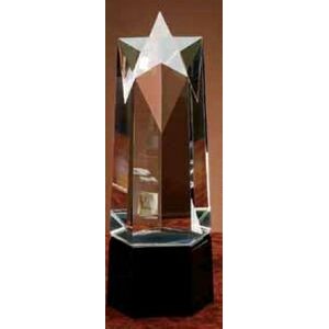 10" Jet Crystal Ultra Star Award