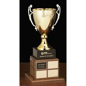17" Trophy Cup w/Perpetual Plates