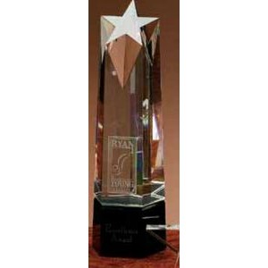 12" Jet Crystal Ultra Star Award