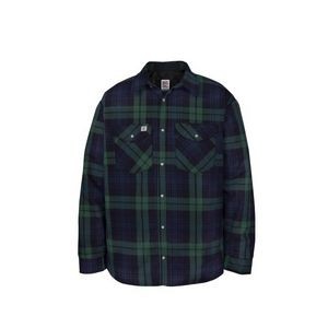 Men's Quilted Flannel Work Shirt