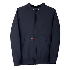 Zip-Front Sweatshirt w/Detachable Hood