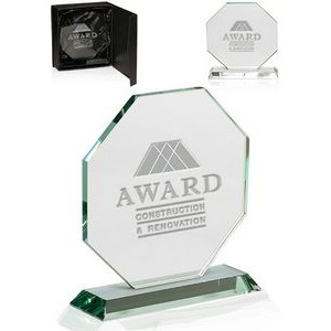 Jade Glass Octagon Glass Awards