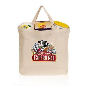 Natural Cotton Grocery Bags (13.5"x14.25")