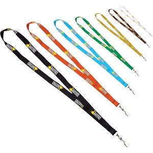 0.62" Micro Weave Smooth Dye-Sublimation Lanyards
