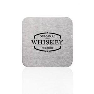 Aspen Stainless Steel Square Coasters