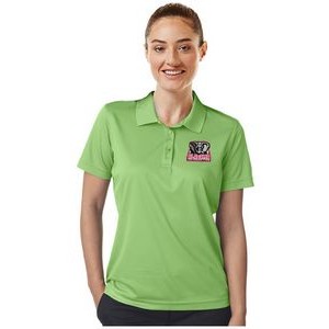 UltraClub® Women's Cool & Dry Mesh Piqué Polo Shirts