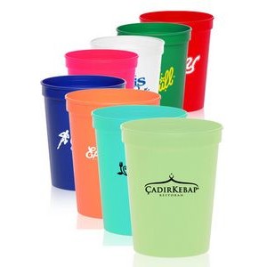 16 Oz. Reusable Plastic Stadium Cups