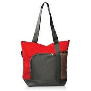 The Go Getter Two-Tone Tote Bags (16.5"x14.5")
