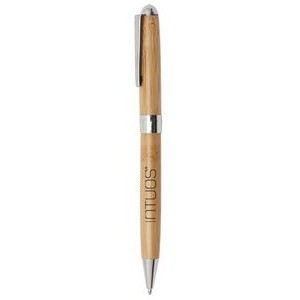 Executive Bamboo Twist Action Ball Point Pens