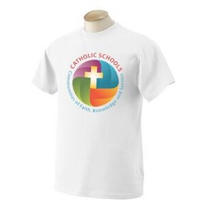 Fruit of the Loom White Full Color T-Shirts