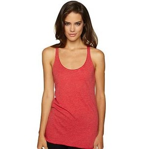 Next Level Women's 50/25/25% Polyester/Combed Cotton/Rayon Tank Top