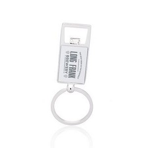 Reflection Metal Keychains with Bottle Opener