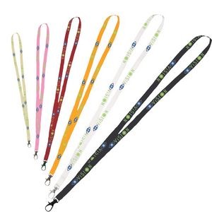0.50" Micro Weave Smooth Dye-Sublimation Lanyards