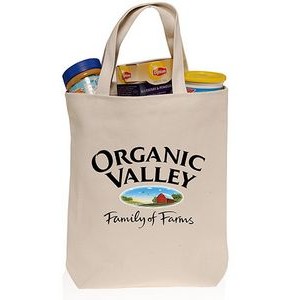 Natural Color Canvas Tote Bags (13.4