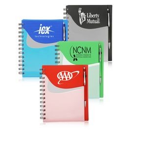 Spiral Notebooks w/ Front Pocket
