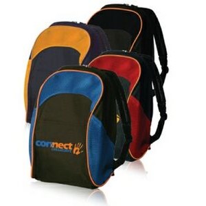 Two Tone School Backpack