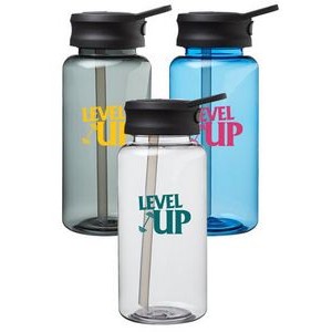34 oz. Scottsboro Plastic Sports Water Bottles with Spout Lid