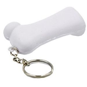 Human Bone Key Chain Stress Reliever Squeeze Toy