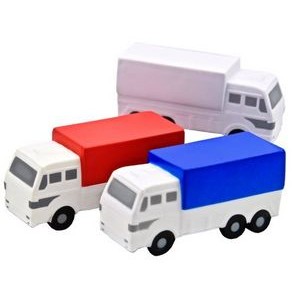 Long Cab Delivery Truck Stress Reliever Squeeze Toy
