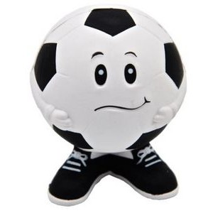 Soccer Ball Man Figure Stress Reliever Toy