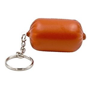 Sausage Key Chain Stress Reliever Squeeze Toy