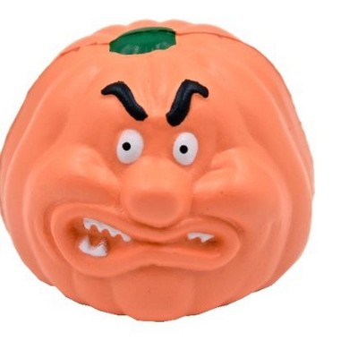 Angry Pumpkin Stress Reliever Squeeze Toy