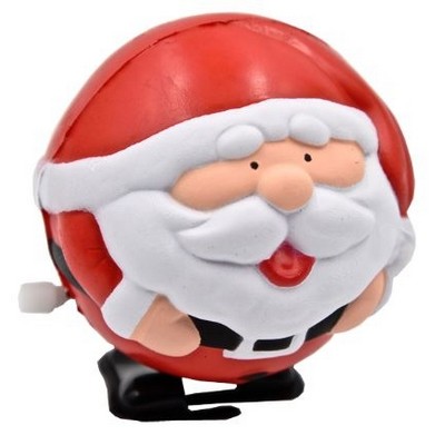 FIDO-DIDO Santa Ball w/Walking Feet Stress Reliever Squeeze Toy