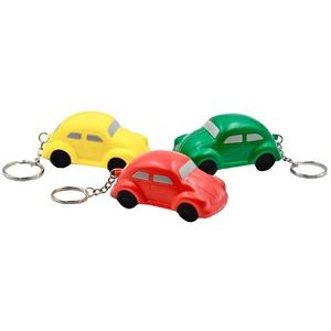 Bug Car Key Chain Stress Reliever Squeeze Toy
