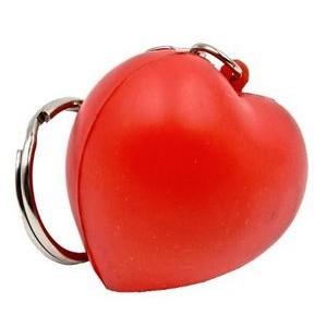 V Heart Key Chain Stress Reliever Squeeze Toy