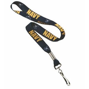 Premium Ultra Material Dye Sublimated Lanyard - Domestically Produced (36"x1")