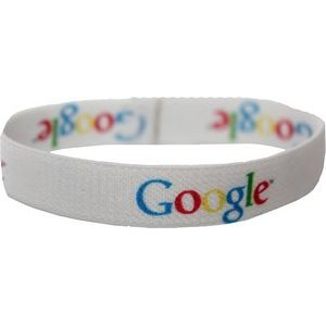 Wristband-Stretch Polyester Dye Sublimated - Domestically Produced (7.5"x1")