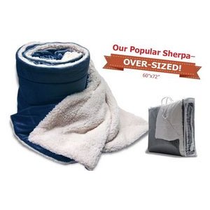 Micro Mink Sherpa Blank Blanket (60"x72")