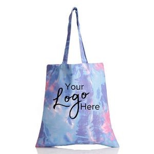 Tie-Dye (15"x16") Tote Bag Domestically Decorated