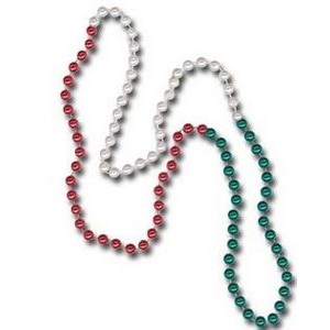 Round Mardi Gras Sectioned Throw Beads