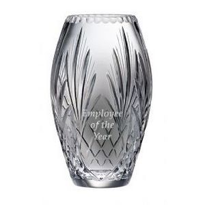12" Lead Crystal Vase