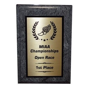 Simulated Marble Finish Plaque (5"x7")