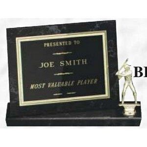 Black Marble Finish Billboard Trophy (8"x10")