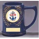 18 Oz. Blue Ceramic Mug