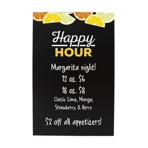 Signicade Deluxe Imprinted Chalkboard Insert (Single-Sided)