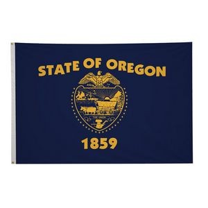 4' x 6' Oregon State Flag Double-Sided