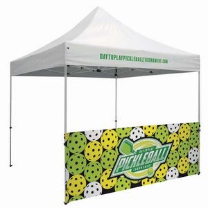 10' Standard Tent Half Wall Kit (Dye Sublimated, 1-Sided)