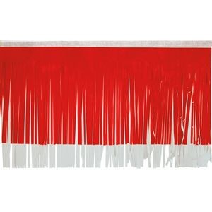 Victory Corps Standard Red & White Fringe (15")